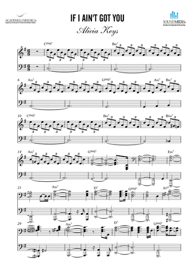 If I Ain't Got You (arr. Original)