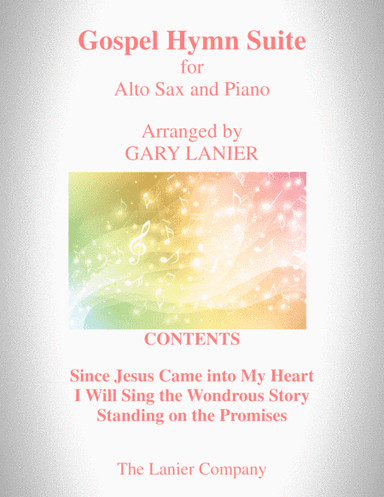 GOSPEL HYMN SUITE (For Alto Sax & Piano with Score & Alto Sax Part) (arr. Gary Lanier)