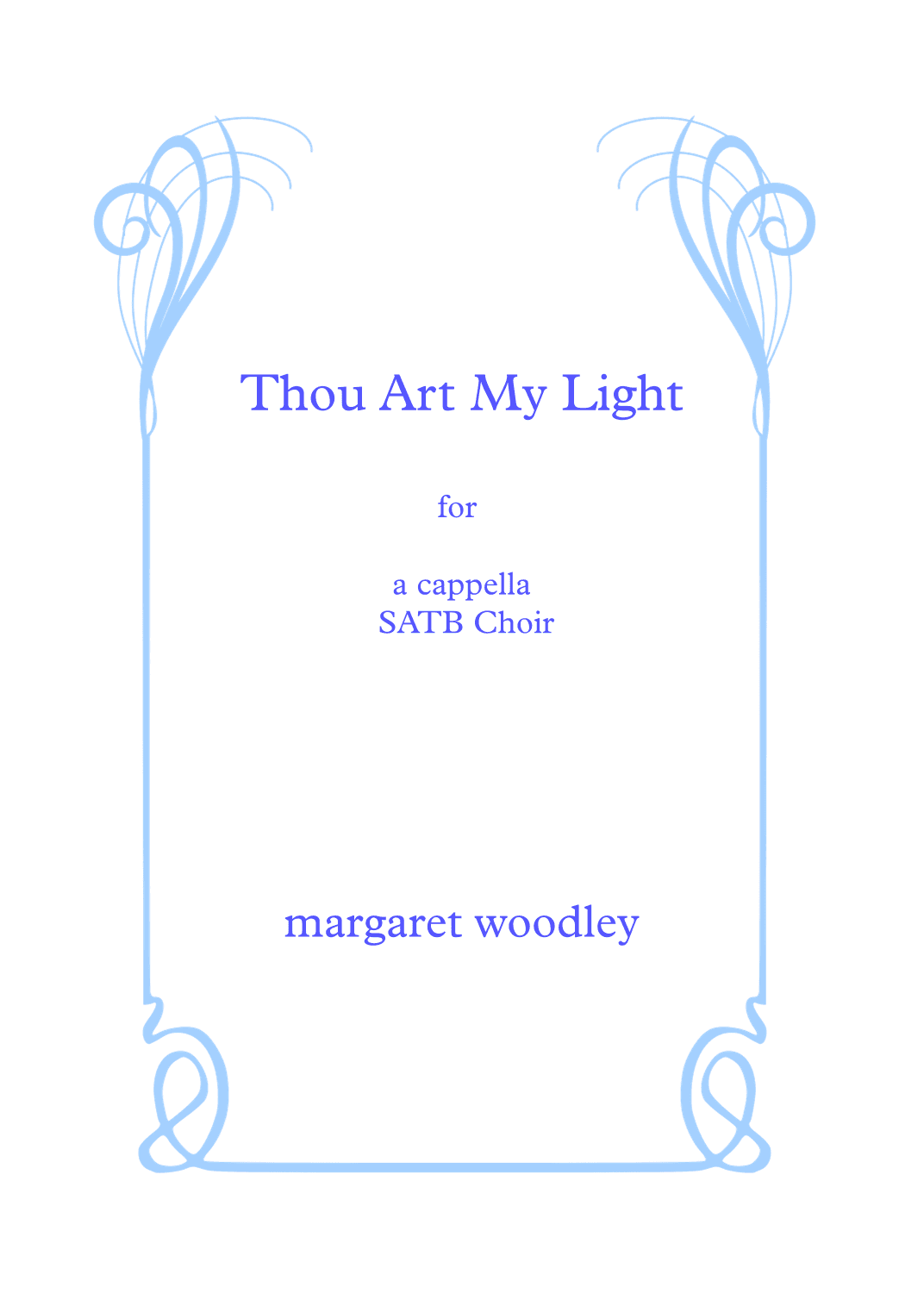 Thou Art my Light