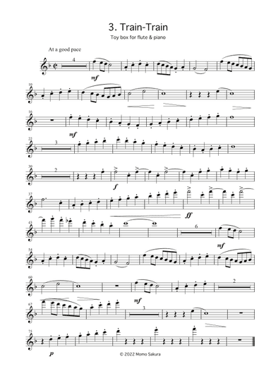3. Train-Train ~Toy Box for Flute and Piano~