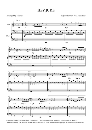 Hey Jude (arr. Milanov)