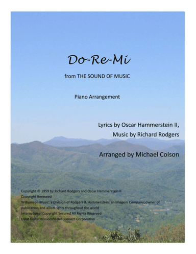 Do-Re-Mi (arr. Michael Colson)