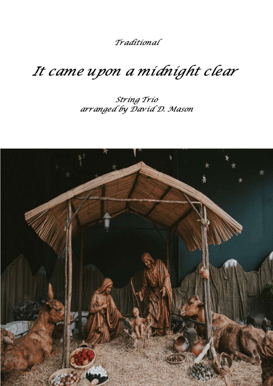 It came upon a midnight clear (arr. David D. Mason)
