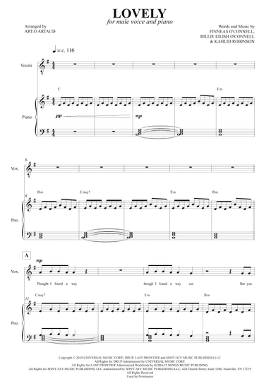 Lovely (arr. Art.o Artaud)