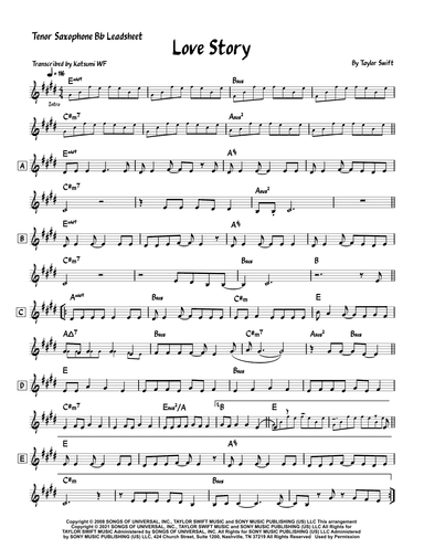 Love Story (arr. Katsumi WF)