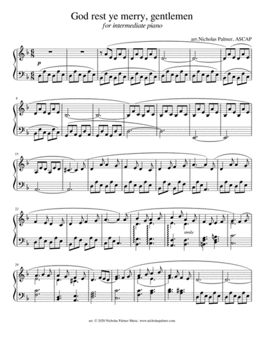 God rest ye merry, gentlemen (arr. Nicholas Palmer)