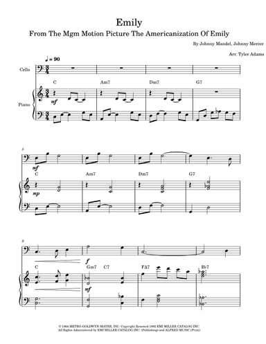 Emily (arr. Tyler Adams)