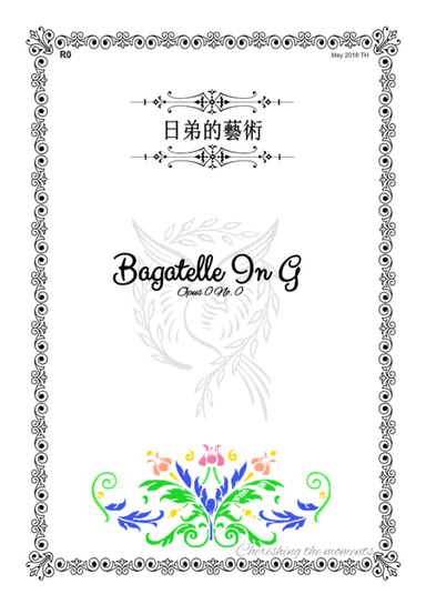 RiShu Bagatelle in G Opus 0 No. 0