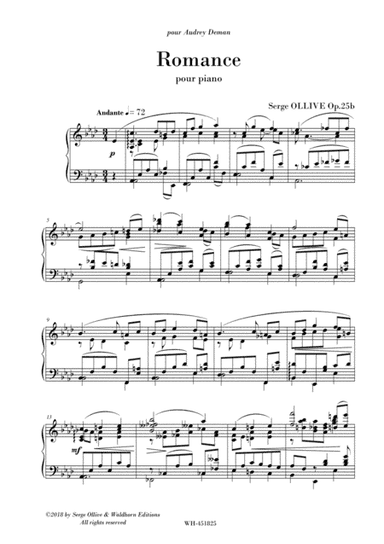 ROMANCE Op.25b