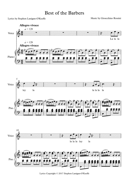 Best of the Barbers (arr. Stephen Lanigan-O'Keeffe)