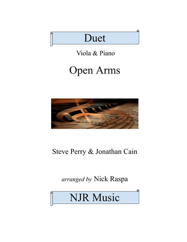 Open Arms (arr. Nick Raspa)
