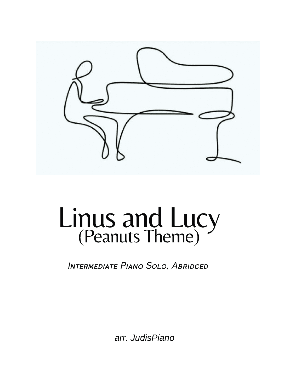 Linus And Lucy (arr. JudisPiano)