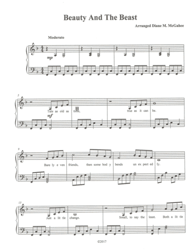 Theme From "beauty And The Beast" (arr. Diane M. McGahee)