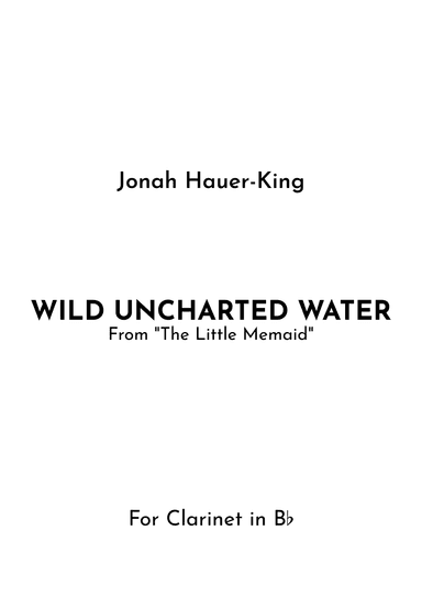 Wild Uncharted Waters (arr. Jireh J.)