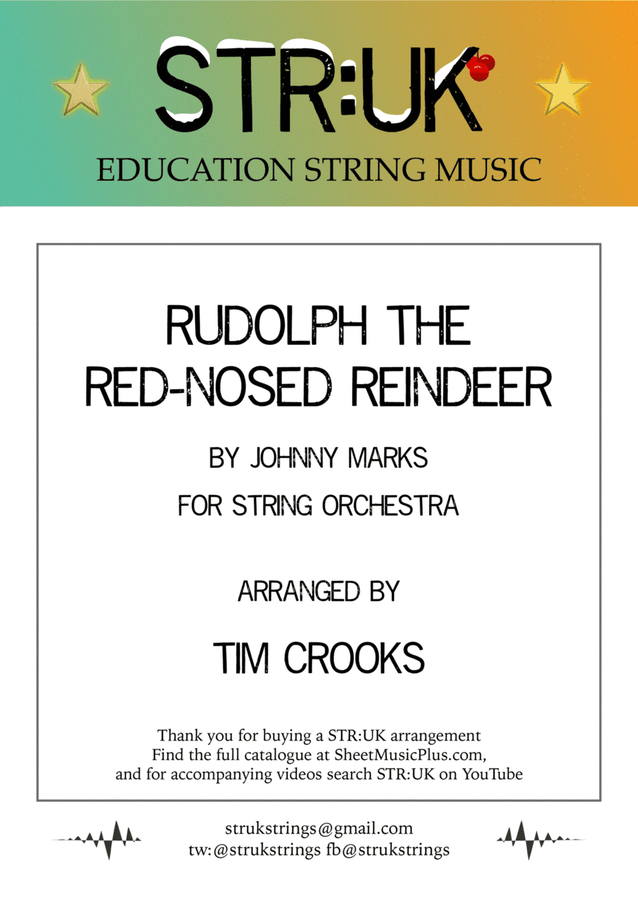 Rudolph The Red-nosed Reindeer (arr. Tim Crooks)