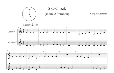 5 O'Clock (In the Afternoon)