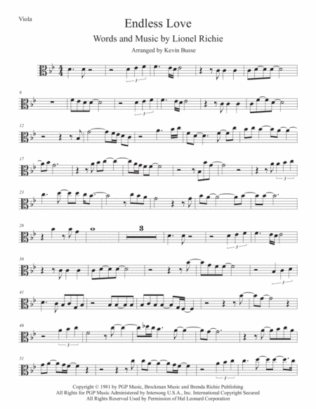 Endless Love (arr. Kevin Busse)