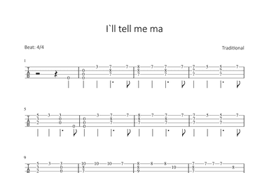 I'll tell me ma (arr. Bettina Schipp)