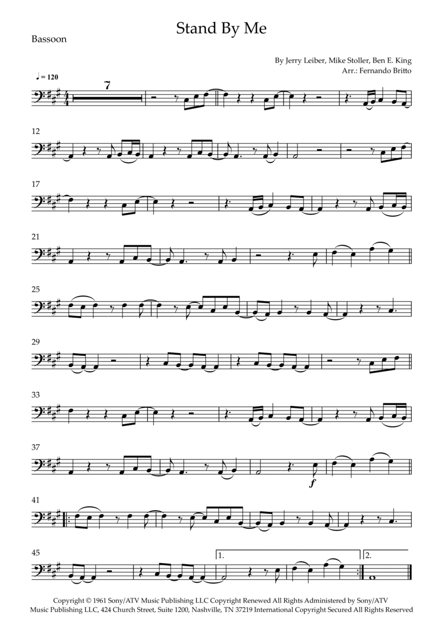 Stand By Me (arr. Fernando Britto)