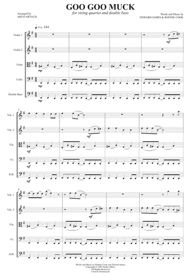 Goo Goo Muck (arr. Art.o Artaud)