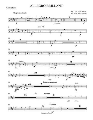 Allegro Brillant (arr. Nick Lacanski)