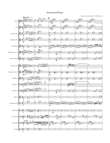 Stoned Soul Picnic (picnic, A Green City) (arr. Tyler Bouque)