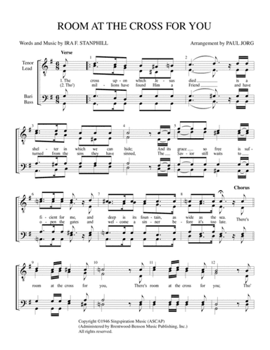 Room At The Cross For You (arr. Paul A. Jorg)