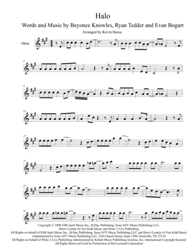 Halo (arr. Kevin Busse)