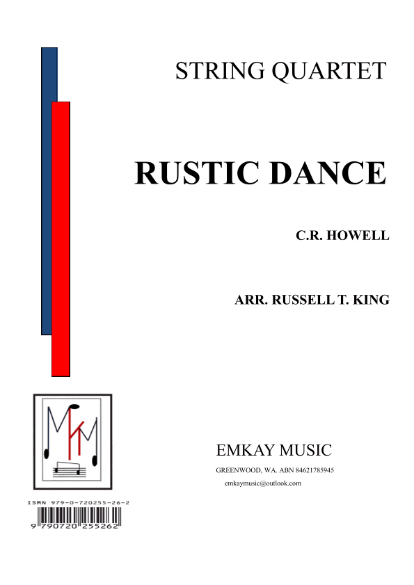 RUSTIC DANCE – STRING QUARTET (arr. RUSSELL T. KING)