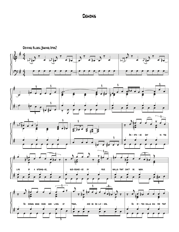 Demons (arr. Biegler)