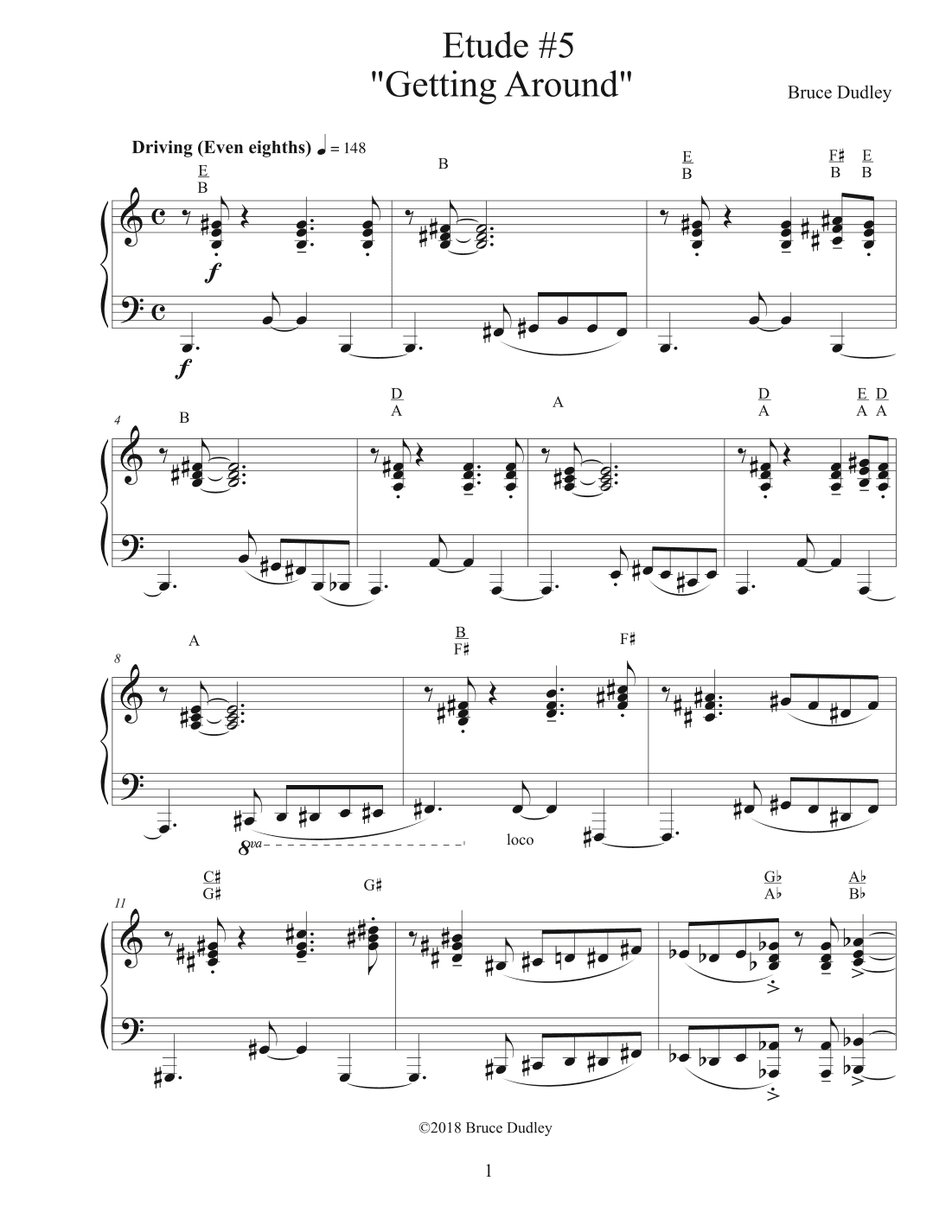 Getting Around - Etude #5