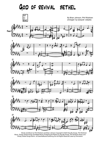 God Of Revival (arr. ezequiel zeferino edição)