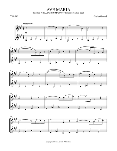 Ave Maria (arr. Mark Phillips)