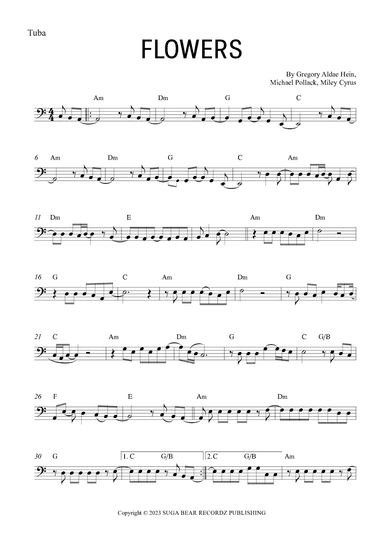 Flowers (arr. Gabriel Oliveira)