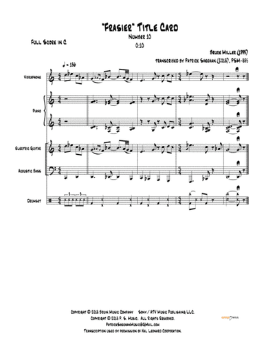 Frasier Cues (arr. Patrick Sheehan)