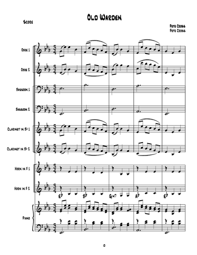 Old Warden - Score Only