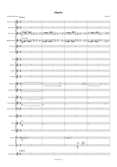 Dignity (arr. Will Elsom)