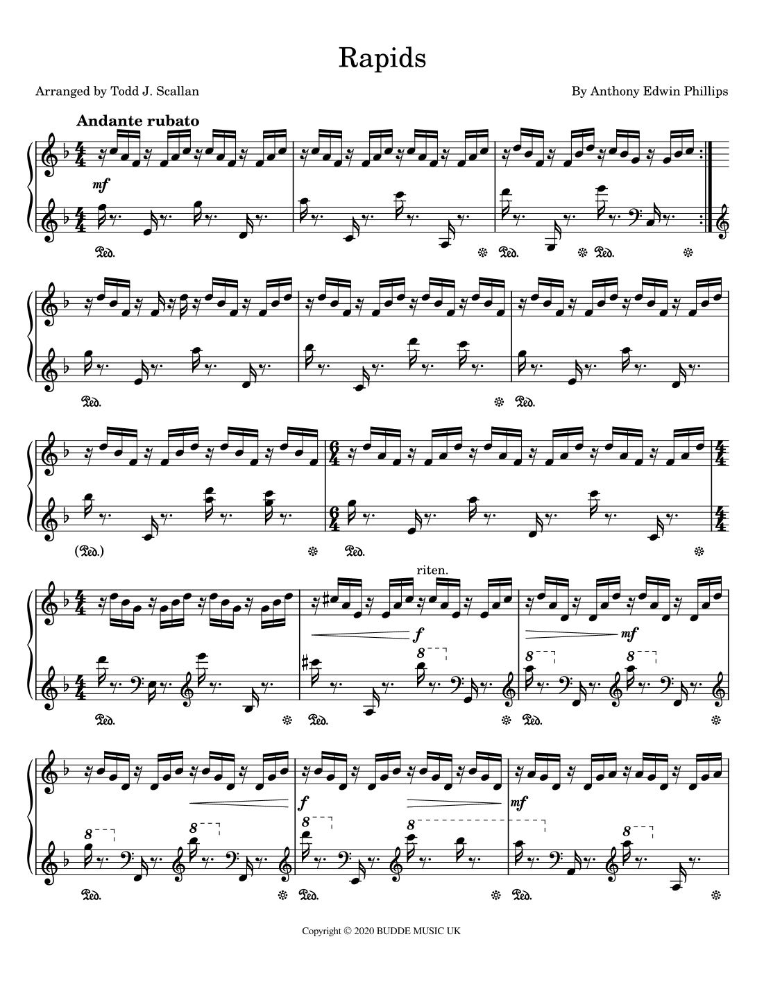 Rapids (arr. Todd J. Scallan)