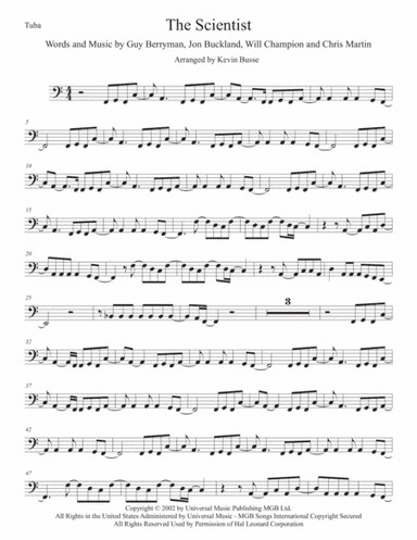 The Scientist (arr. Kevin Busse)