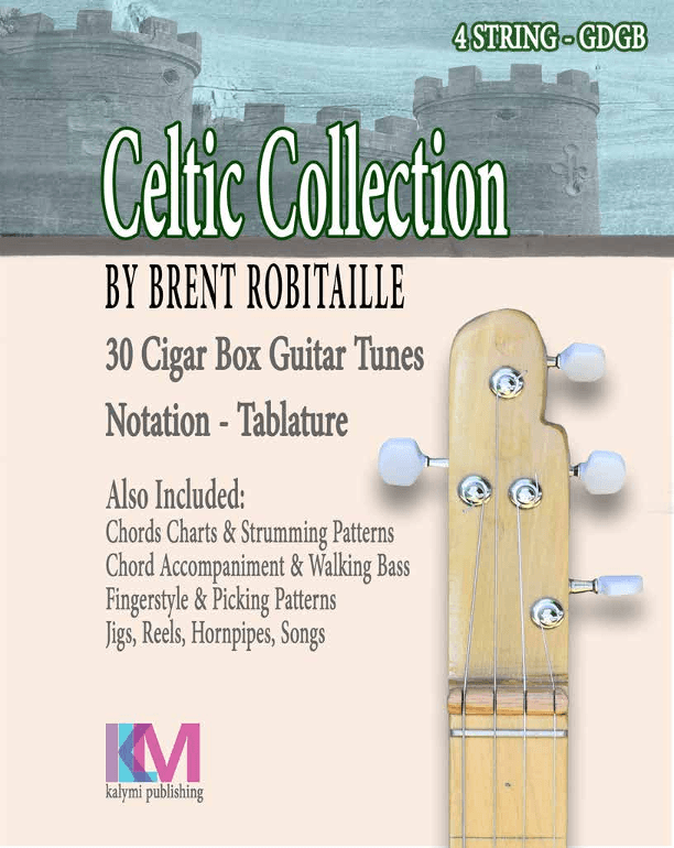 Celtic Collection - 4 String Cigar Box Guitar (arr. Brent Robitaille)