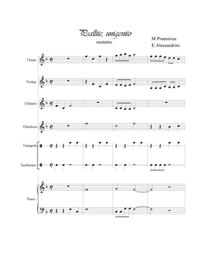 Psallite, unigenito (arr. Ester Alessandrini)