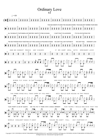 Ordinary Love (arr. Cyril Mayer)