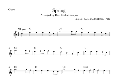Spring (arr. Davi Rocha Campos)