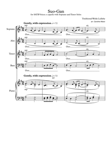 Suo-Gan (arr. Caroline Attard)