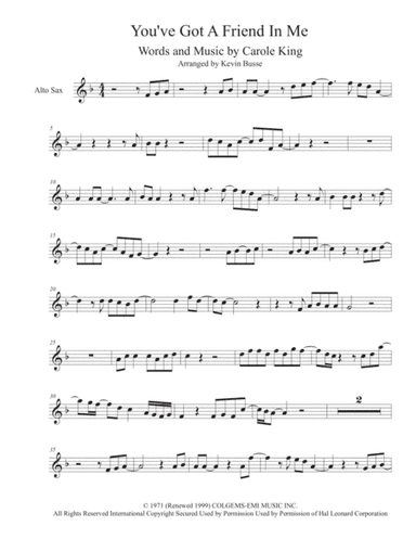 You've Got A Friend (arr. Kevin Busse)