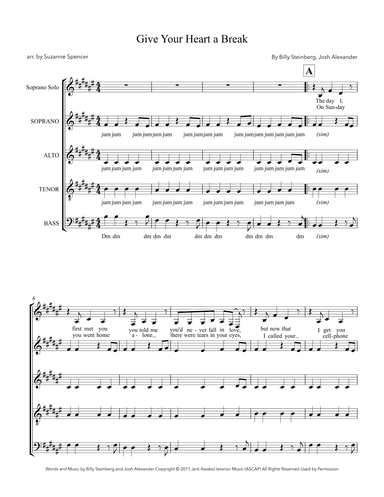 Give Your Heart A Break (arr. Suzanne Spencer)