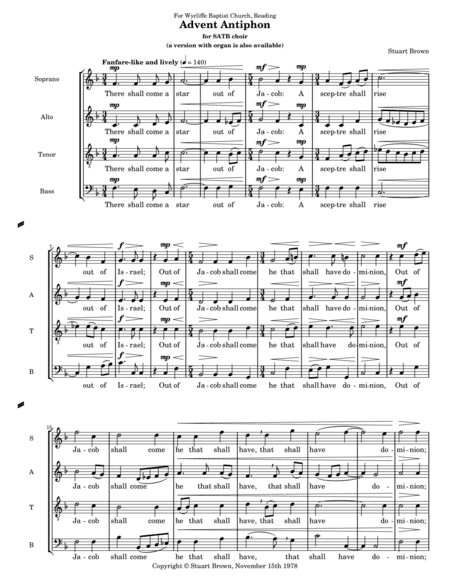 Advent Antiphon