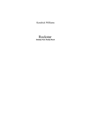 Rockstar (arr. Kendrick Williams)