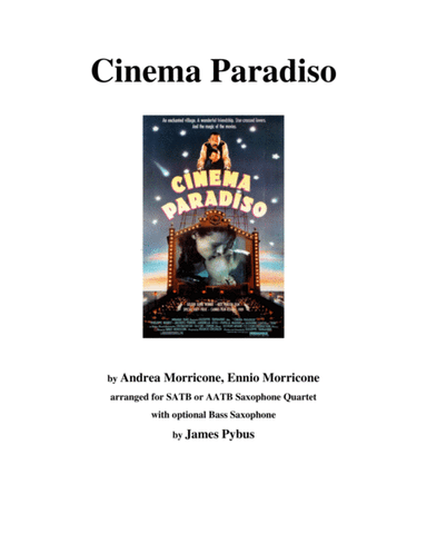 Cinema Paradiso (arr. James Pybus)