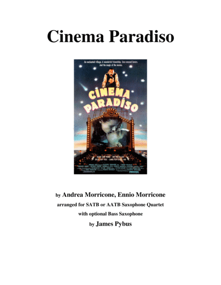 Cinema Paradiso (arr. James Pybus)